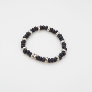 Bracciale Nero in Legno - 1 Pezzo