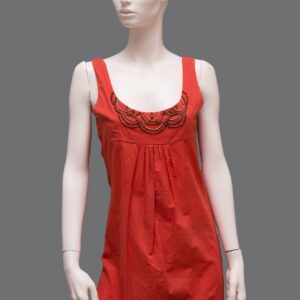 Abito Donna Arancione S Cotone - 1 Pezzo