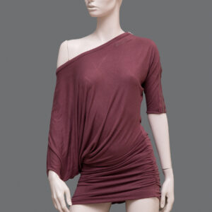 Abito Marrone Donna XS - 1 Pezzo