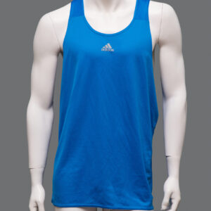 Canotta Blu Adidas L - 3 Pezzi