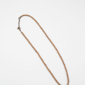 Collana Marrone in Legno - 1 Pezzo