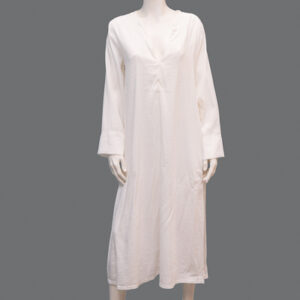 Abito Bianco Donna M Lino - 1 Pezzo