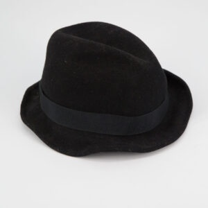 Cappello Nero Feltro - 1 Pezzo