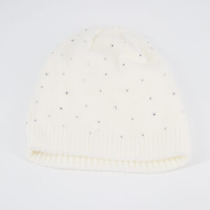 Cappello Bianco Maglia - 1 Pezzo
