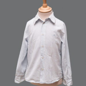 Camicia Azzurra Bimbo 6/7 Cotone - 1 Pezzo