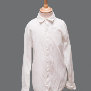 Camicia Bianca Bimbo 10 Anni Cotone - 1 Pezzo