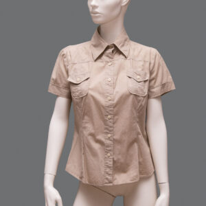 Camicia Beige Donna M Cotone - 1 Pezzo