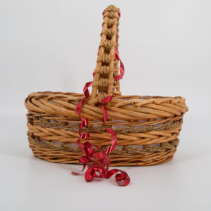 Cestino In Vimini L34xH32cm - 1 Pezzo