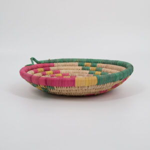 Cesta Colorata Rotonda In Vimini D29cm - 1 Pezzo