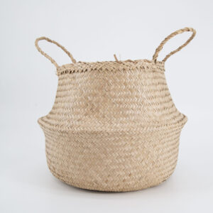 Cesta In Vimini H30xD26cm - 2 Pezzi