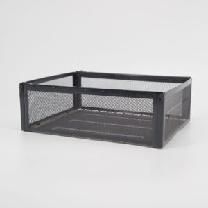 Contenitore In Metallo Nero - 1 Pezzo