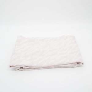 Coperte Fantasia Bianche E Rosa - 2 Pezzi