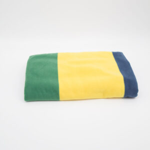 Coperta Pile Verde Gialla e Blu - 1 Pezzo