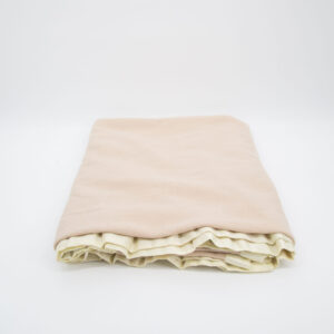 Coperta Rosa In Pile Con Orlo - 1 Pezzo