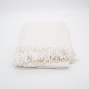 Coperta Bianca Pile - 1 Pezzo