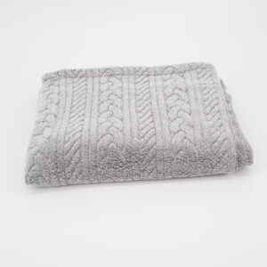 Coperta Grigia Con Trama - 1 Pezzo