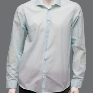 Camicia Azzurra Uomo M Cotone - 2 Pezzi