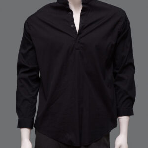 Camicia Nera Uomo XL Cotone - 1 Pezzo