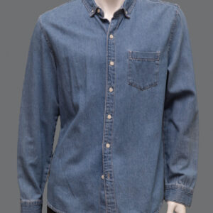 Camicia Jeans Uomo L Cotone - 1 Pezzo