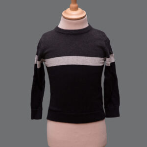 Maglietta Nera e Rosa Bimbo  3-4 Anni Cotone - 1 Pezzo