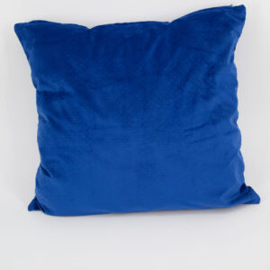 Federa Cuscino Velluto Blu - 1 Pezzo