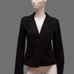 Giacca Nera Donna S Cotone - 1 Pezzo