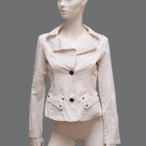 Giubbotto Bianco Donna S - 1 Pezzo