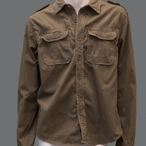 Giacca Khaki Uomo L Cotone - 1 Pezzo