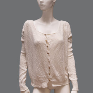 Cardigan Avorio Donna M - 1 Pezzo