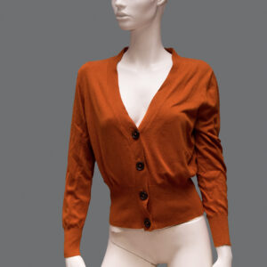 Cardigan Arancione Donna M - 1 Pezzo