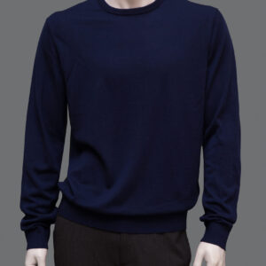 Maglione Blu Uomo L Lana - 1 Pezzo