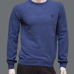 Maglione Blu Uomo L Lana - 1 Pezzo