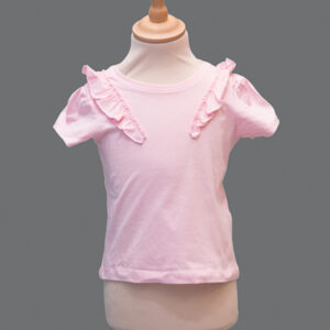 Maglietta Rosa Bimbo 4-5 Anni Cotone - 1 Pezzo