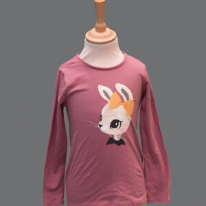 Maglietta Rosa Antico Bimbo 5-6 Anni Cotone - 1 Pezzo