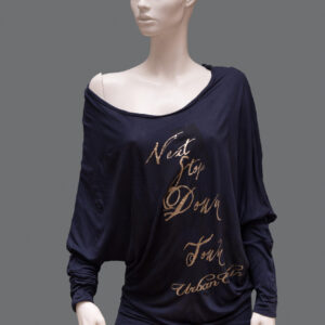Maglietta Blu Donna M Cotone - 1 Pezzo