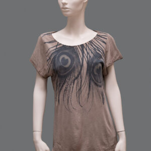 Maglietta Beige Donna M Cotone - 1 Pezzo
