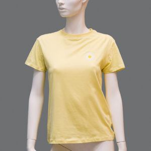 Maglietta Gialla Donna S Cotone - 1 Pezzo