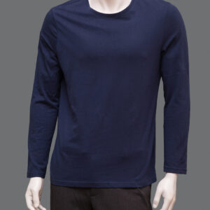 Maglietta Blu Uomo L Cotone - 1 Pezzo