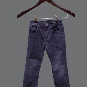 Pantaloni Blu Bimbo 4-5 Anni Cotone - 1 Paio