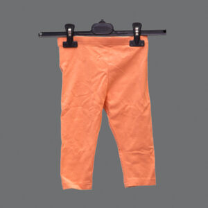 pantaloni Arancione Bimbo 4-5 Anni Cotone - 1 Paio