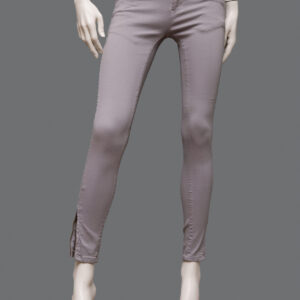 Pantaloni Grigio Donna S Cotone - 1 Paio