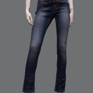 Pantaloni Blu Donna 40IT Cotone - 1 Paio