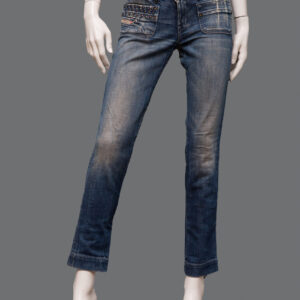 Pantaloni Blu Donna 39IT - 1 Paio