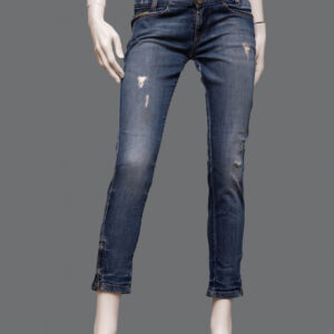Pantaloni Blu Donna 40IT - 1 Paio