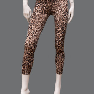 Leggings Leopardati Donna S - 1 Paio