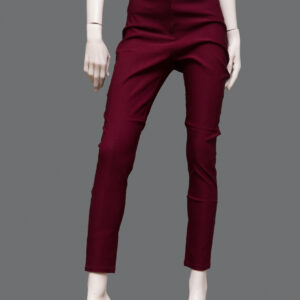 Pantaloni Bordeaux Donna 40IT - 1 Paio