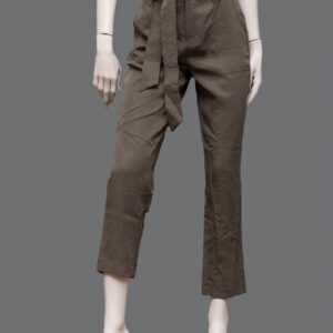 Pantaloni Khaki Cinta Donna 36IT - 1 Paio