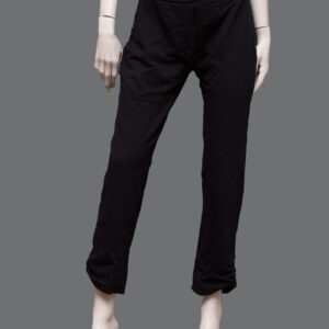 Pantaloni Neri Donna M Cotone - 1 Paio