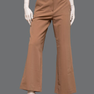Pantaloni Marroni Donna 52IT Cotone - 1 Paio