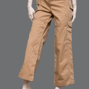 Pantaloni Beige Donna 52IT Cotone - 1 Paio